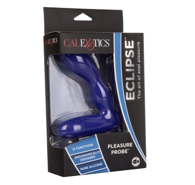 Plug/vibr-WIRELESS PLEASURE PROBE BLUE